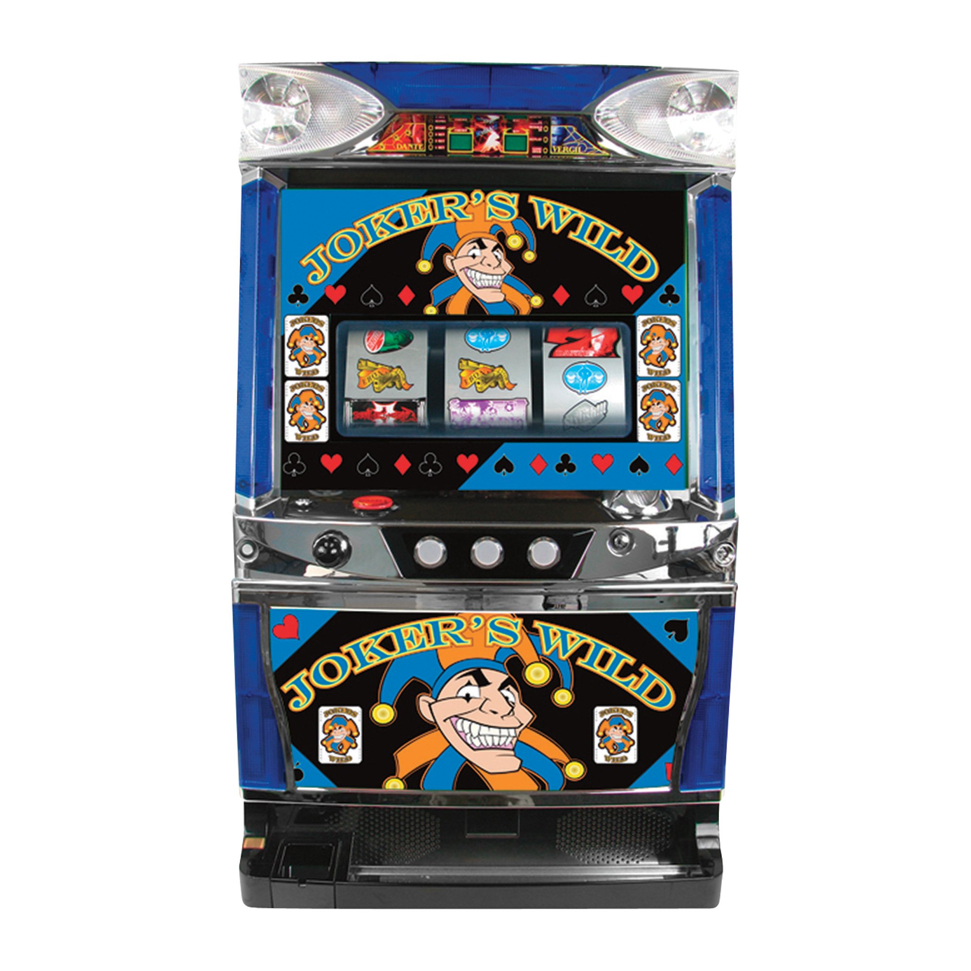 Skill Stop Slot Machine — Joker’s Wild, Model# 14-JKBLU